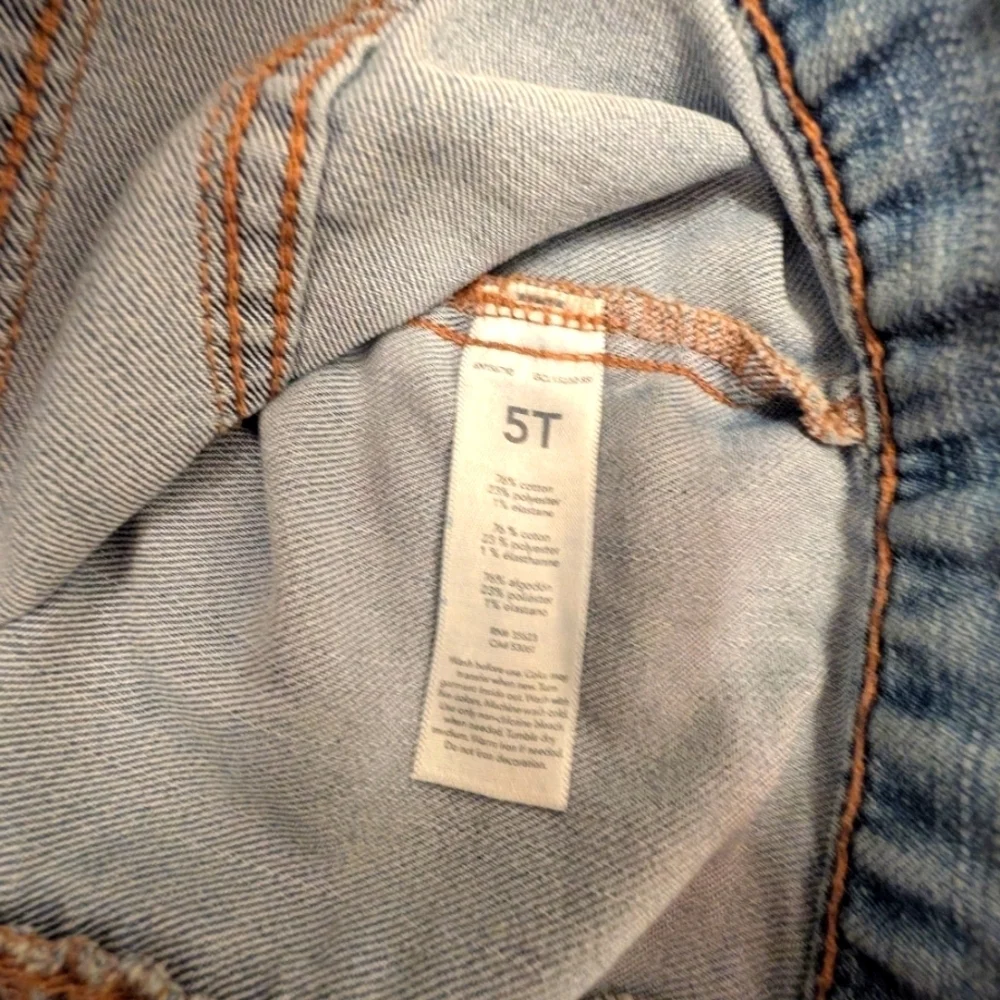 Oshkosh Denim Size 5T Girls Coat Jacket